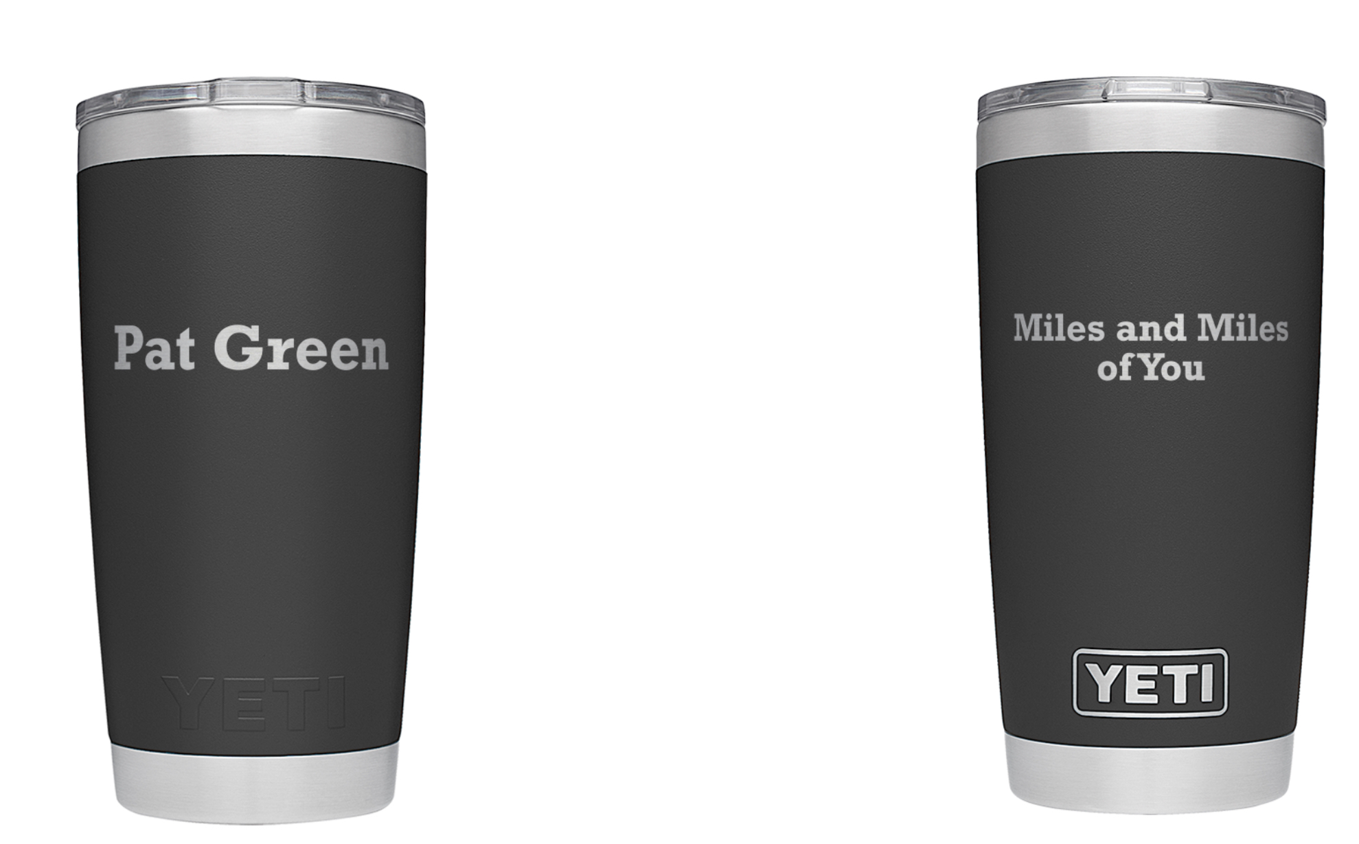 Miles ands Miles of You Yeti 20oz Tumbler – Pat Green Online Store