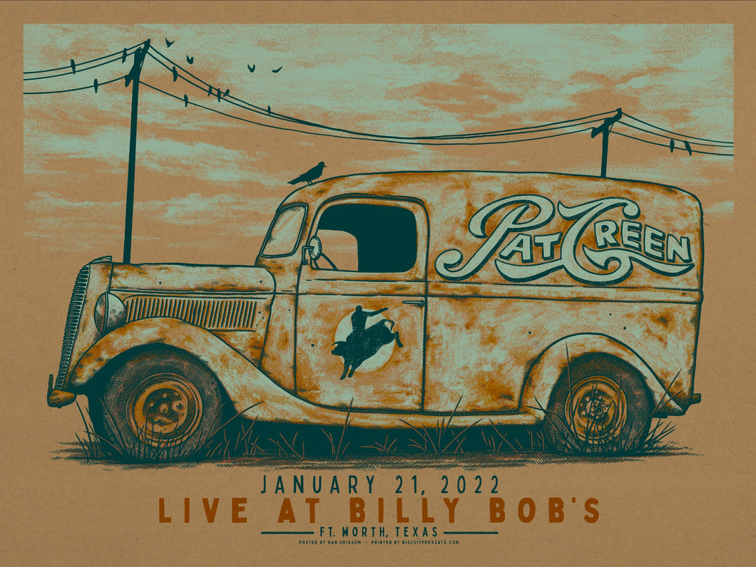 2022 Billy Bob's Show Poster