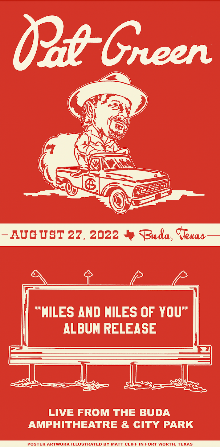 Miles and Miles of You Release Poster